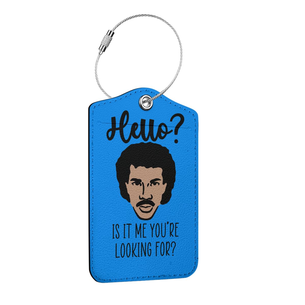 Funny Luggage Tag, Quotes Suitcase Tags with Privacy Flap Metal Loop