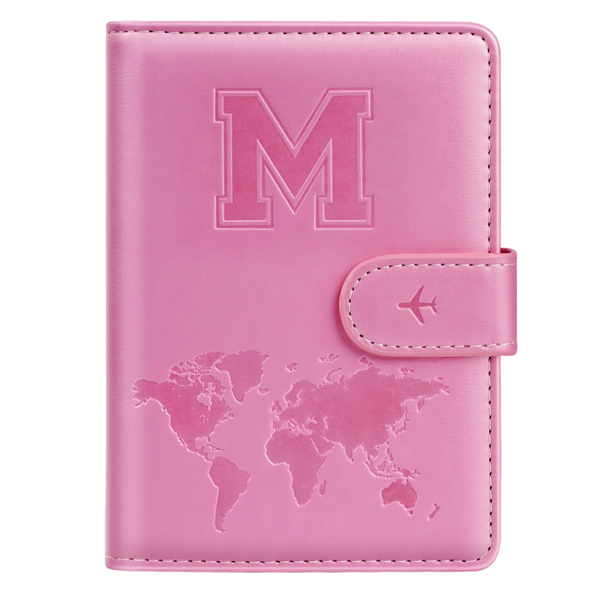 Passport Holder Cover Initial Letter A-Z Travel Wallet Personalized