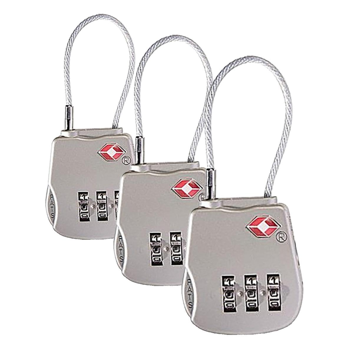 Pelican 1506 TSA Lock for Pelican Cases and Other Luggage and Suitcases (Gray)