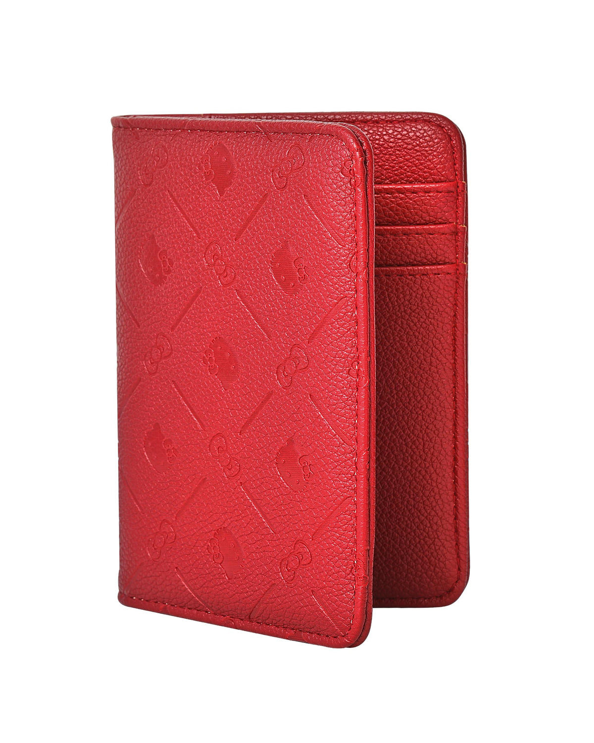 Hello Kitty Passport Holder for Travel Official License, Black Passport