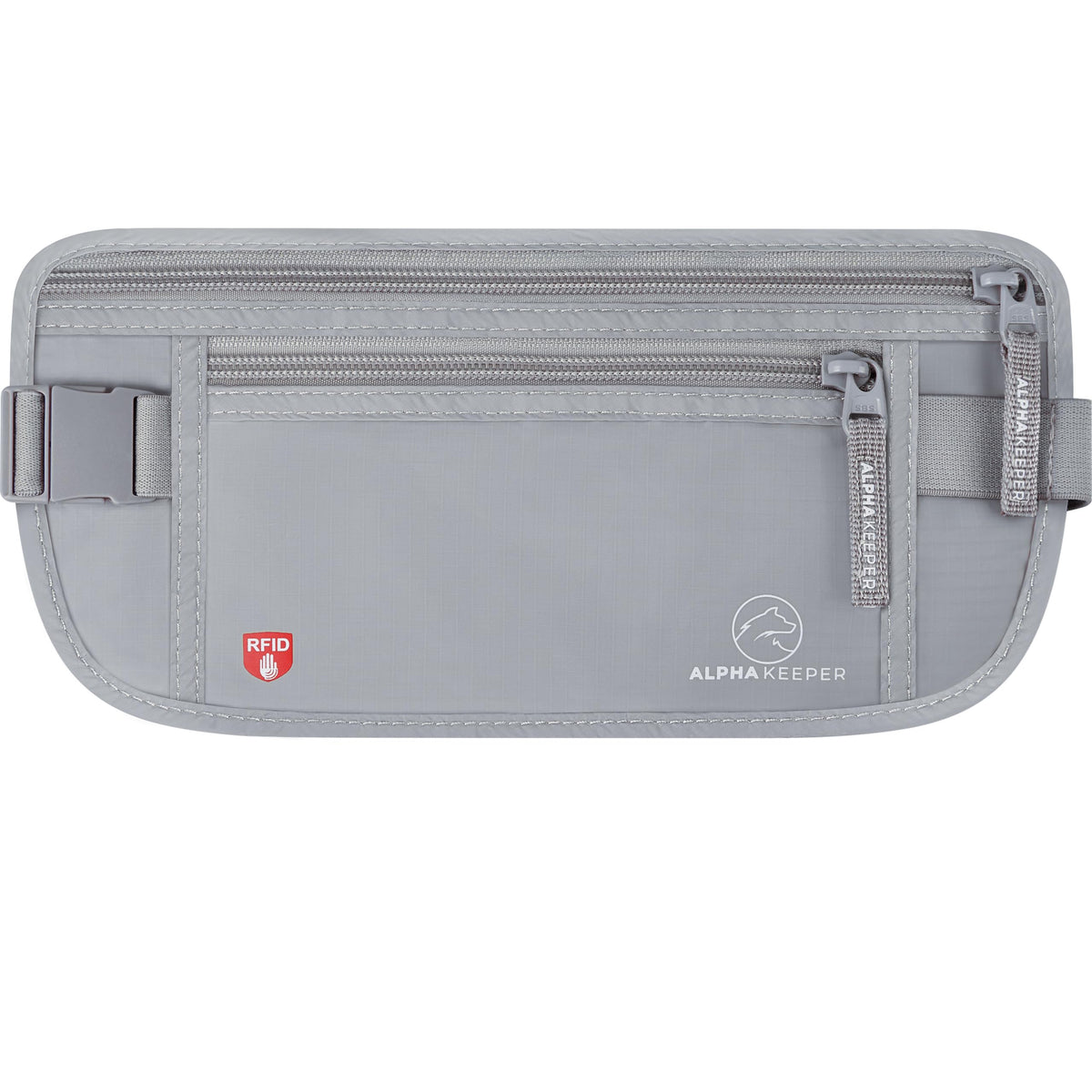 Alpha Keeper Money Belt for Travel Men Women Hidden RFID Passport Holder