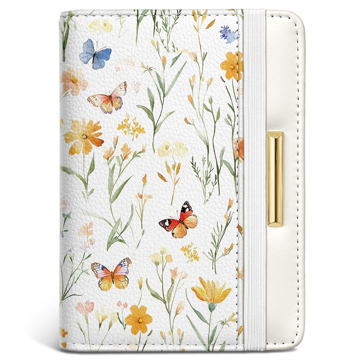 Coco Rossi Passport Holder Cover RFID Cute Slim Travel Wallet Women