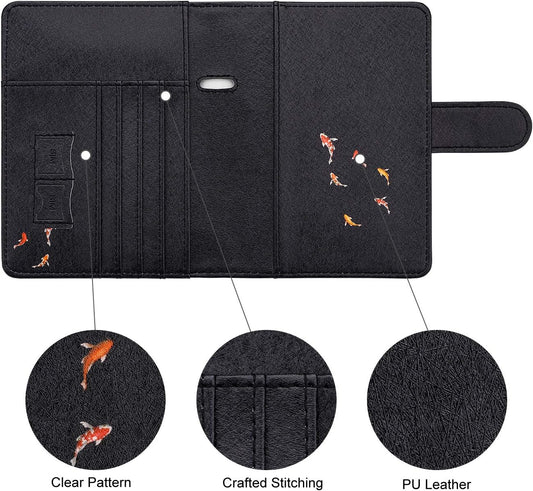 WALNEW Passport Holder for Travel, RFID Passport Wallet, Travel Essentials
