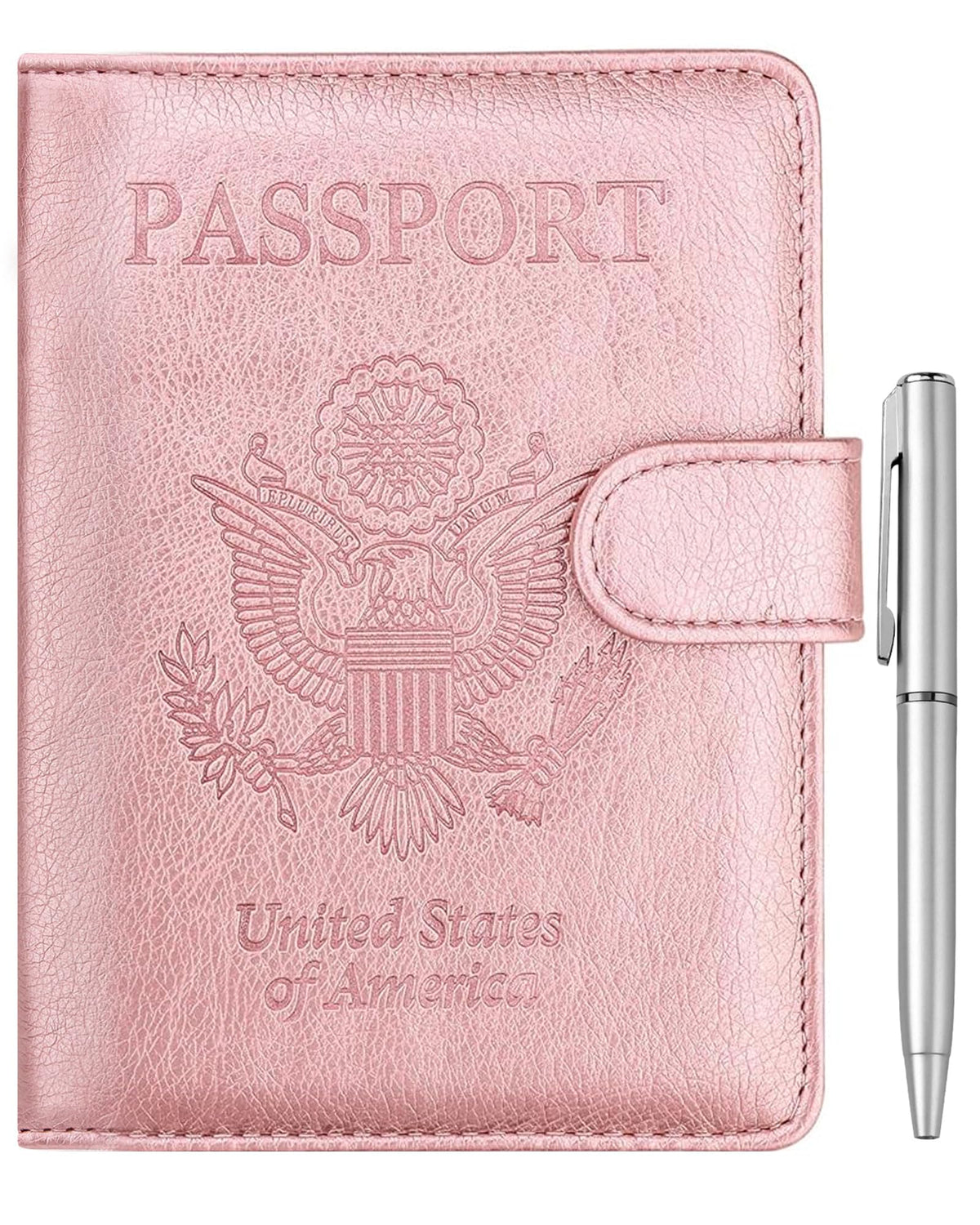 WALNEW Passport Holder for Travel, RFID Passport Wallet, Travel Essentials