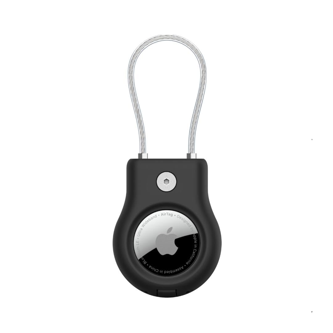 Belkin Apple AirTag Holder Keychain with Key Ring, Scratch-Resistant
