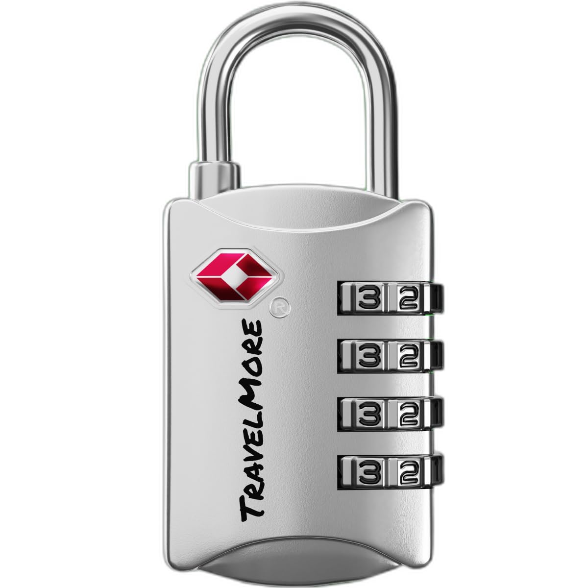 TravelMore Luggage Locks TSA Approved, 4-Digit Travel Combination Locks