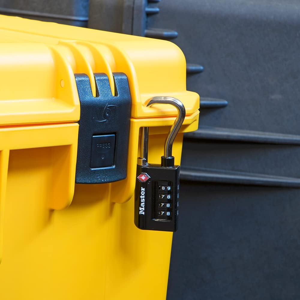 Master Lock TSA Approved Combination Luggage Lock Black 2-Pack 4696THC