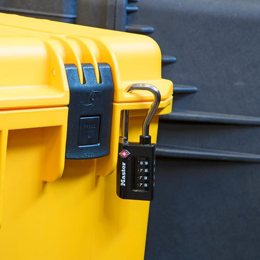 Master Lock TSA Approved Combination Luggage Lock Black 2-Pack 4696THC