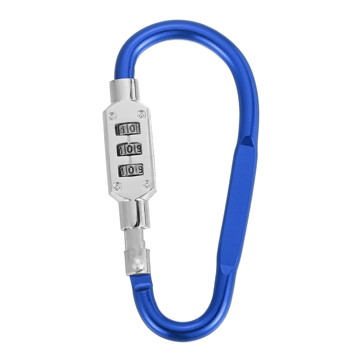 PATIKIL D-Shaped Code Combination Lock 3-Digit Combo 4.8"x2.4" 2 Pcs