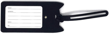 kate spade new york Silicone Luggage Tag, Black Cat