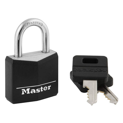 Master Lock Outdoor Padlock Weather-Resistant Keyed Alike Lock 4-Pack 131Q
