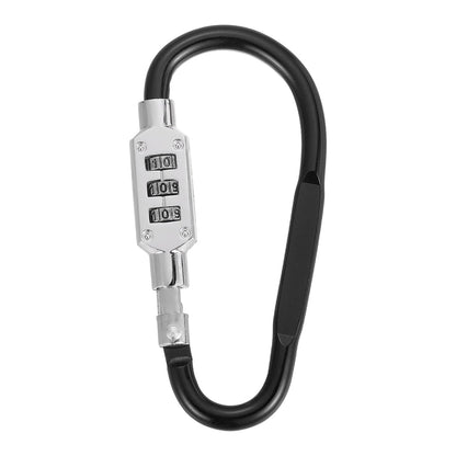 PATIKIL D-Shaped Code Combination Lock 3-Digit Combo 4.8"x2.4" 2 Pcs