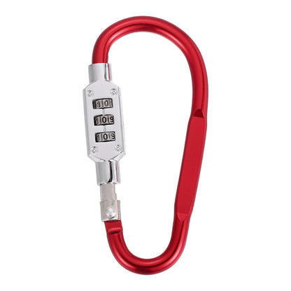 PATIKIL D-Shaped Code Combination Lock 3-Digit Combo 4.8"x2.4" 2 Pcs