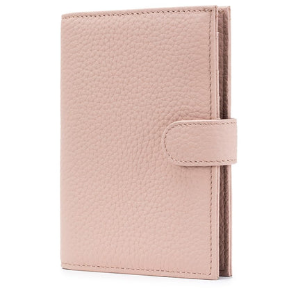 Leather RFID Slim Passport Holder for Travel Women, Gift Ready