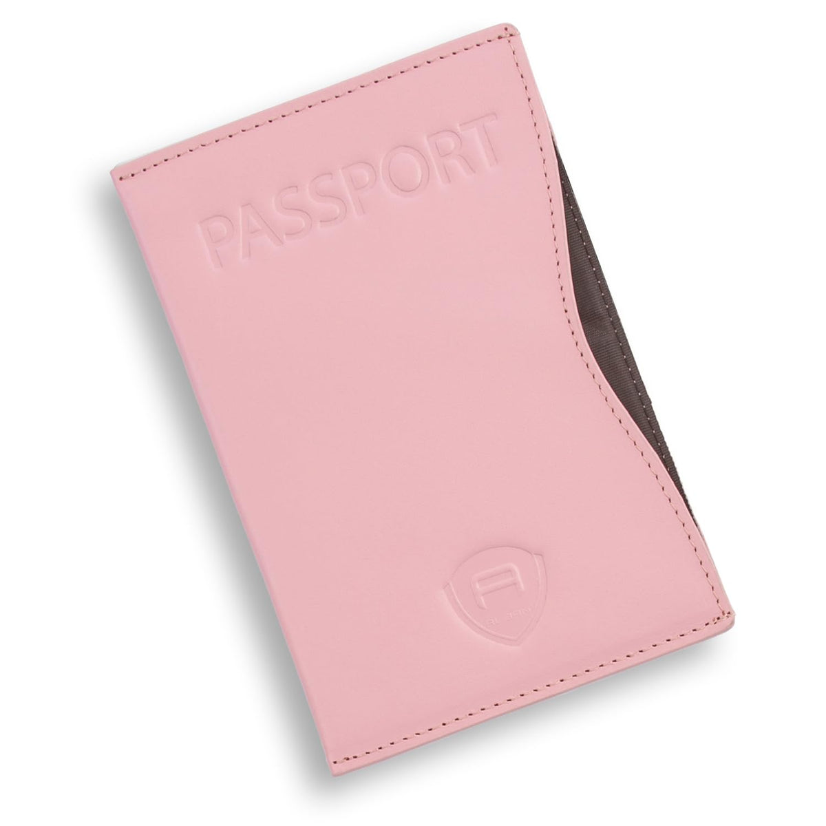 Alban RFID Passport Holder for Women & Men, Genuine Leather Passport Cover