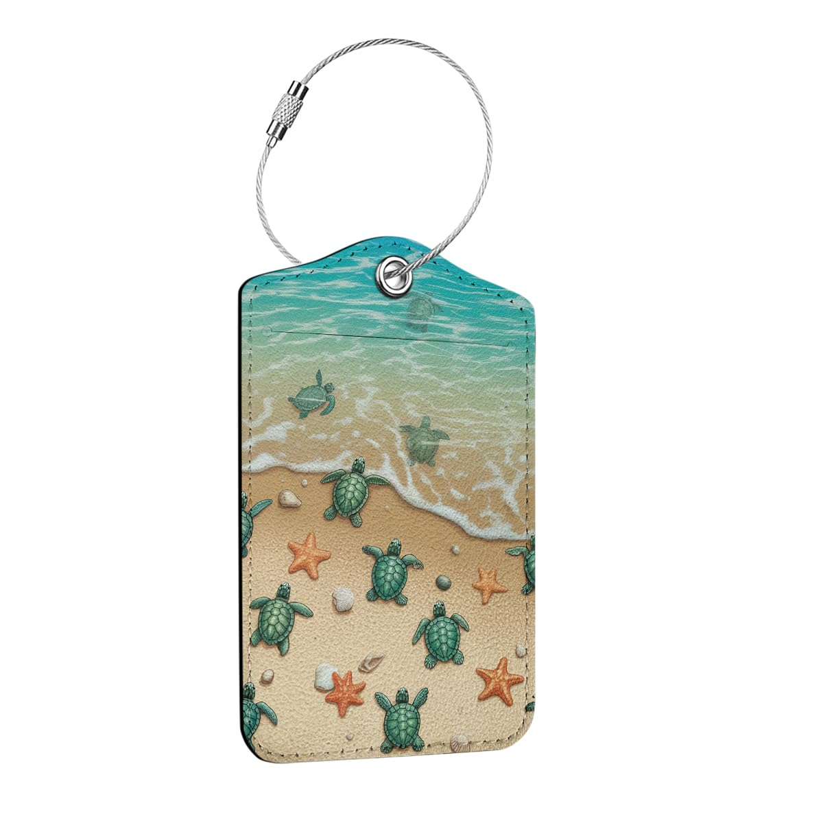Funny Luggage Tag, Quotes Suitcase Tags with Privacy Flap Metal Loop