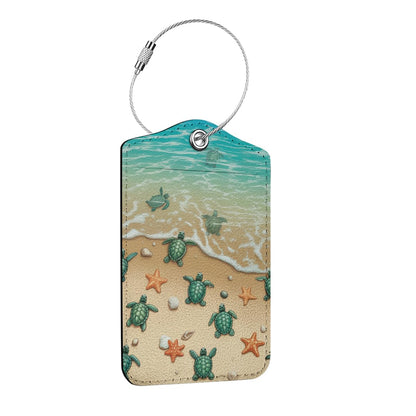 Funny Luggage Tag, Quotes Suitcase Tags with Privacy Flap Metal Loop