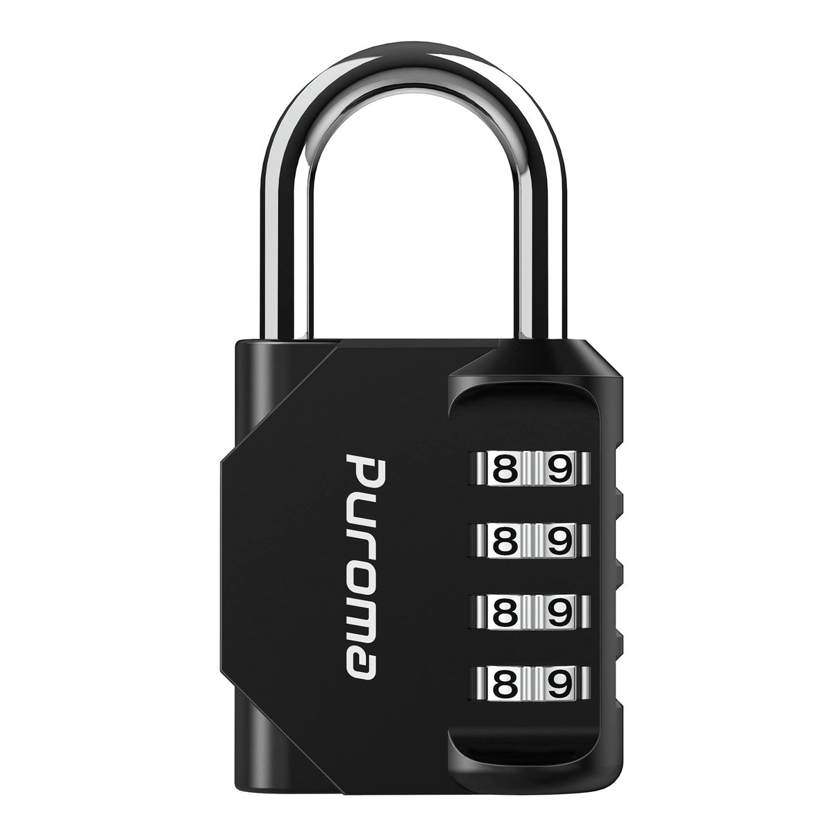 Puroma 2 Pack Combination Lock Locker 4 Digits Combo Padlock Gym Pink