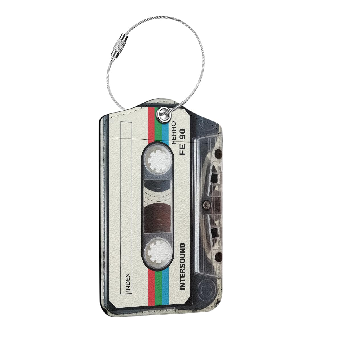 Funny Luggage Tag, Quotes Suitcase Tags with Privacy Flap Metal Loop