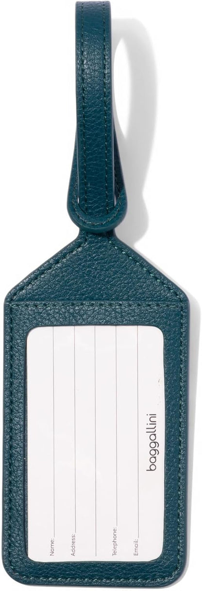 Baggallini Luggage Tag - 2.5"x4" Lightweight Travel Essential Suitcase Tag
