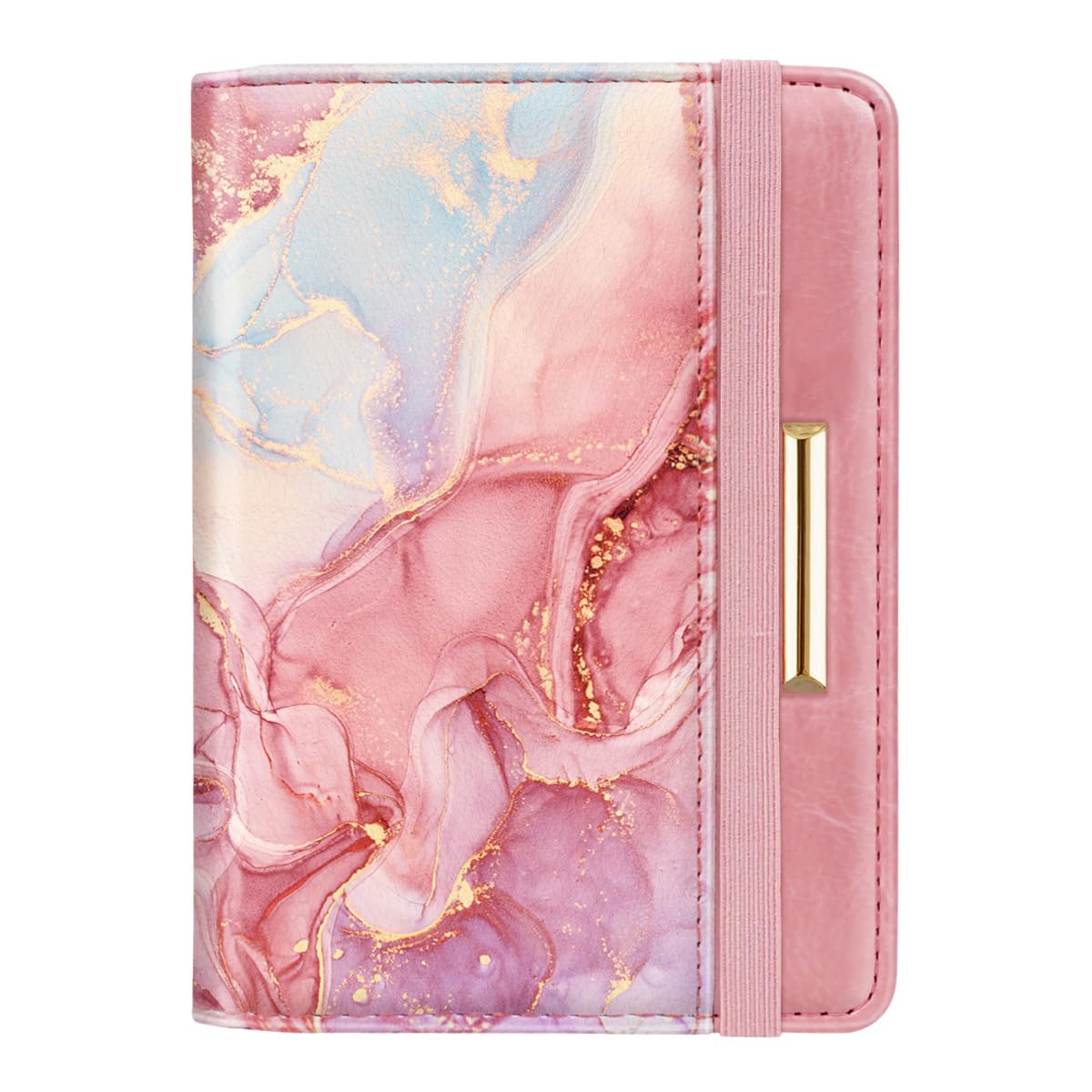 Coco Rossi Passport Holder Cover RFID Cute Slim Travel Wallet Women