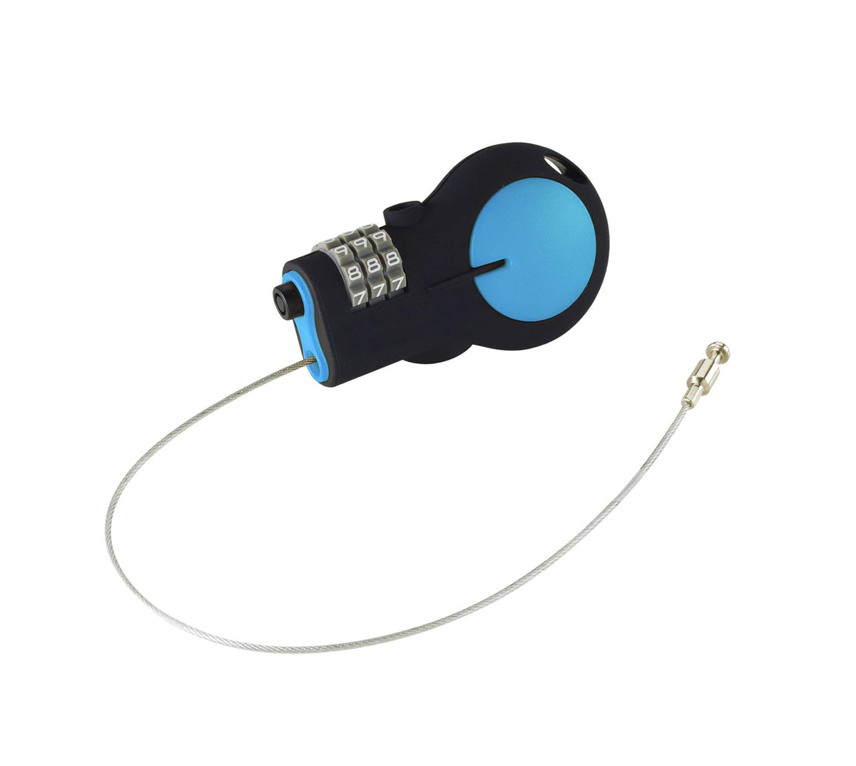 Lewis N. Clark Cable Luggage Lock | TSA Approved | Travel Or Bike Lock | Set Your Own Combination | 30-inch Retractable Steel Cable