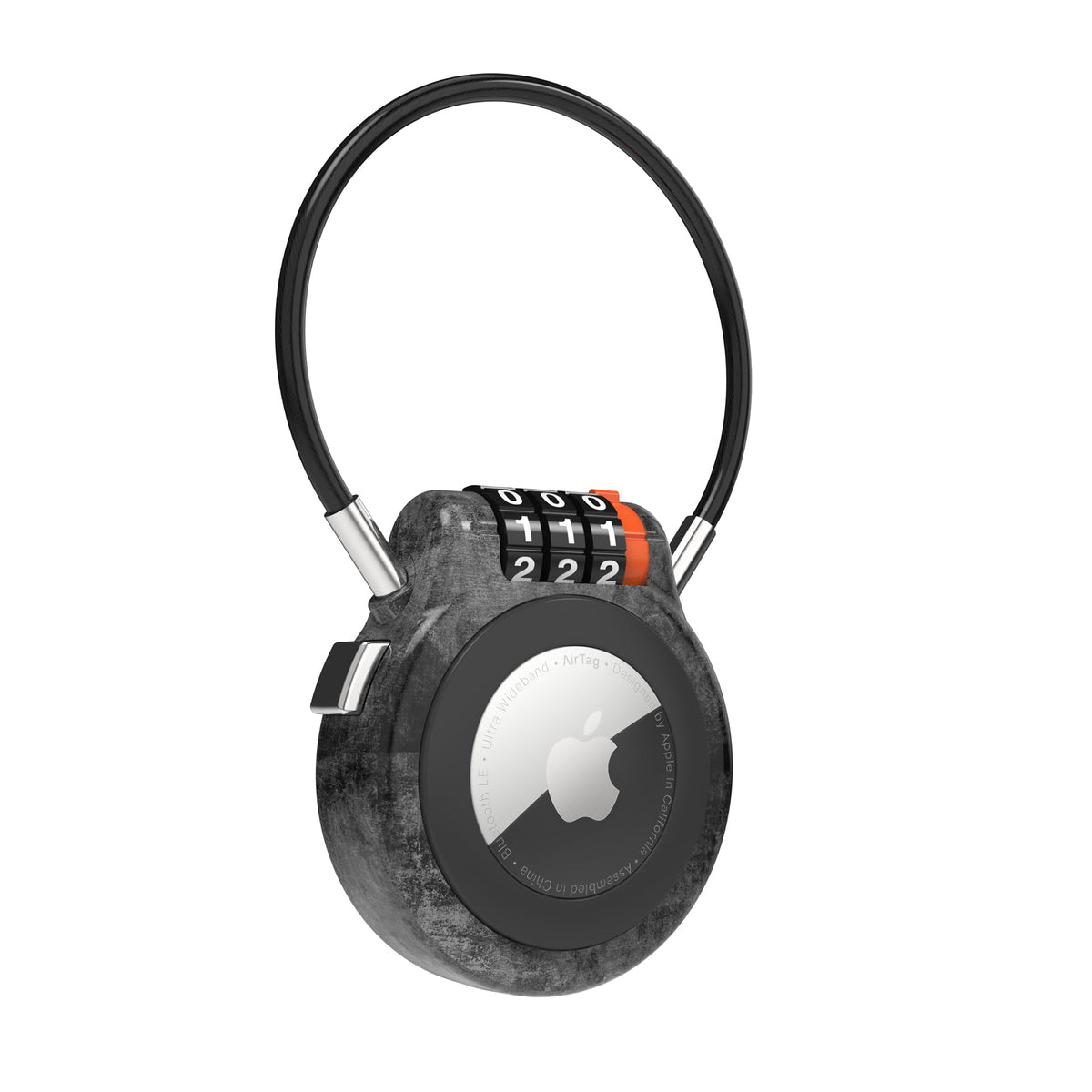 AirTag Holder Lock, Case Compatible with Apple AirTag, 4 Pack