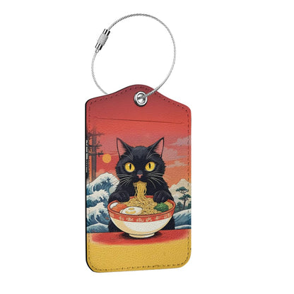 Funny Luggage Tag, Quotes Suitcase Tags with Privacy Flap Metal Loop