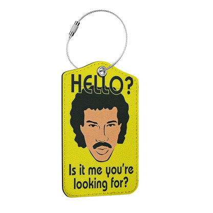 Funny Luggage Tag, Quotes Suitcase Tags with Privacy Flap Metal Loop
