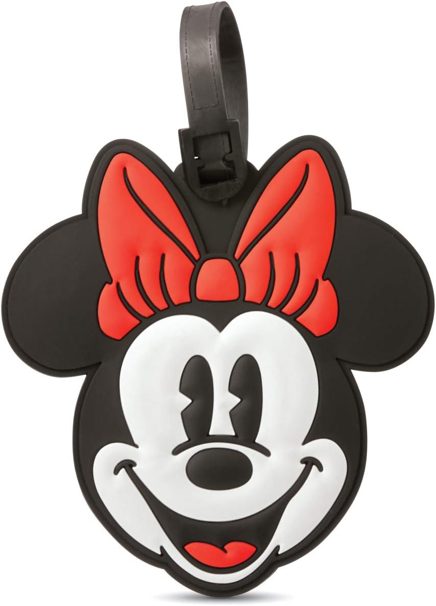 American Tourister Disney Luggage Tag, Mickey Mouse Head, One Size