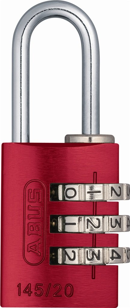 ABUS 145/30 Non-TSA Combination Lock for Hard Cases, Luggage, Resettable