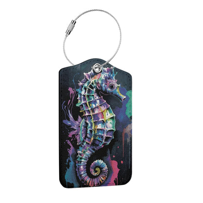 Funny Luggage Tag, Quotes Suitcase Tags with Privacy Flap Metal Loop