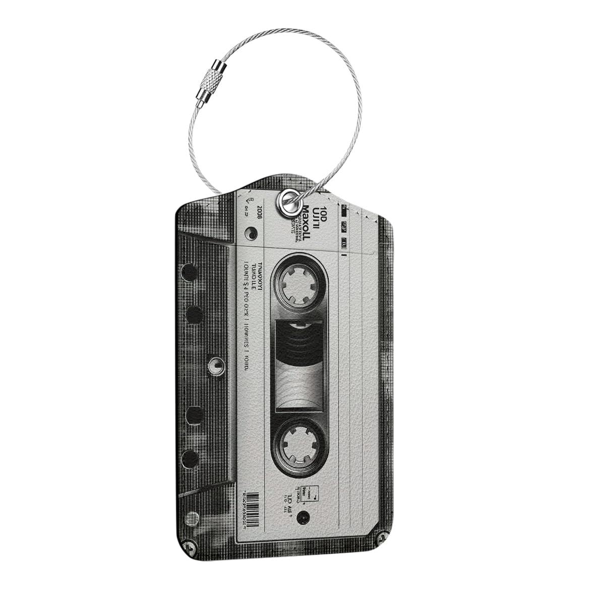 Funny Luggage Tag, Quotes Suitcase Tags with Privacy Flap Metal Loop