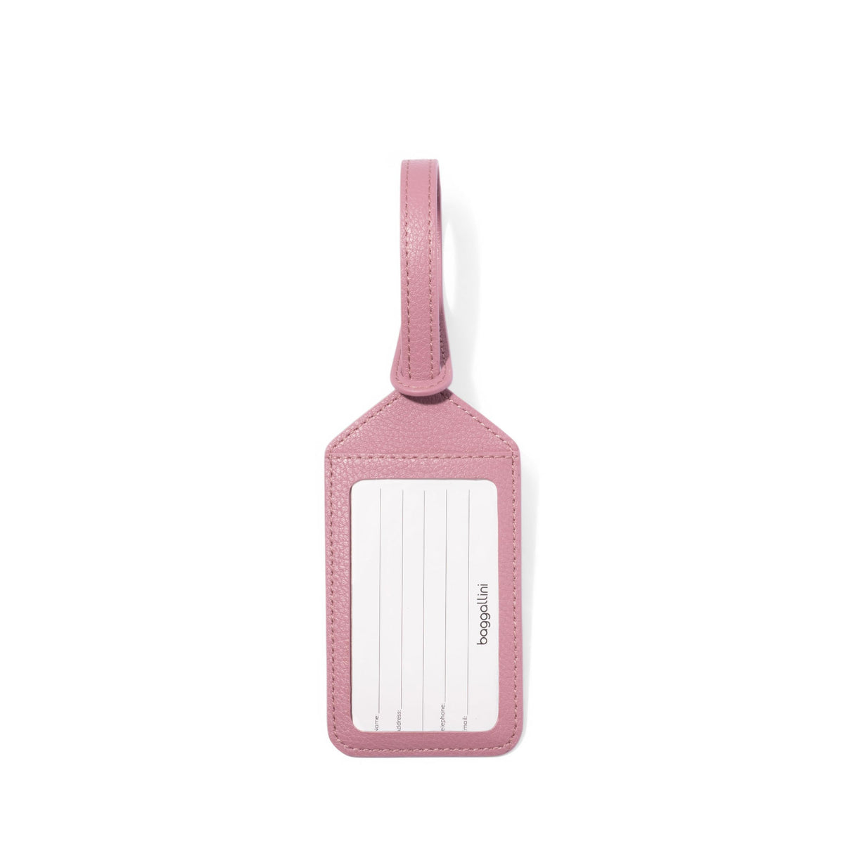 Baggallini Luggage Tag - 2.5"x4" Lightweight Travel Essential Suitcase Tag
