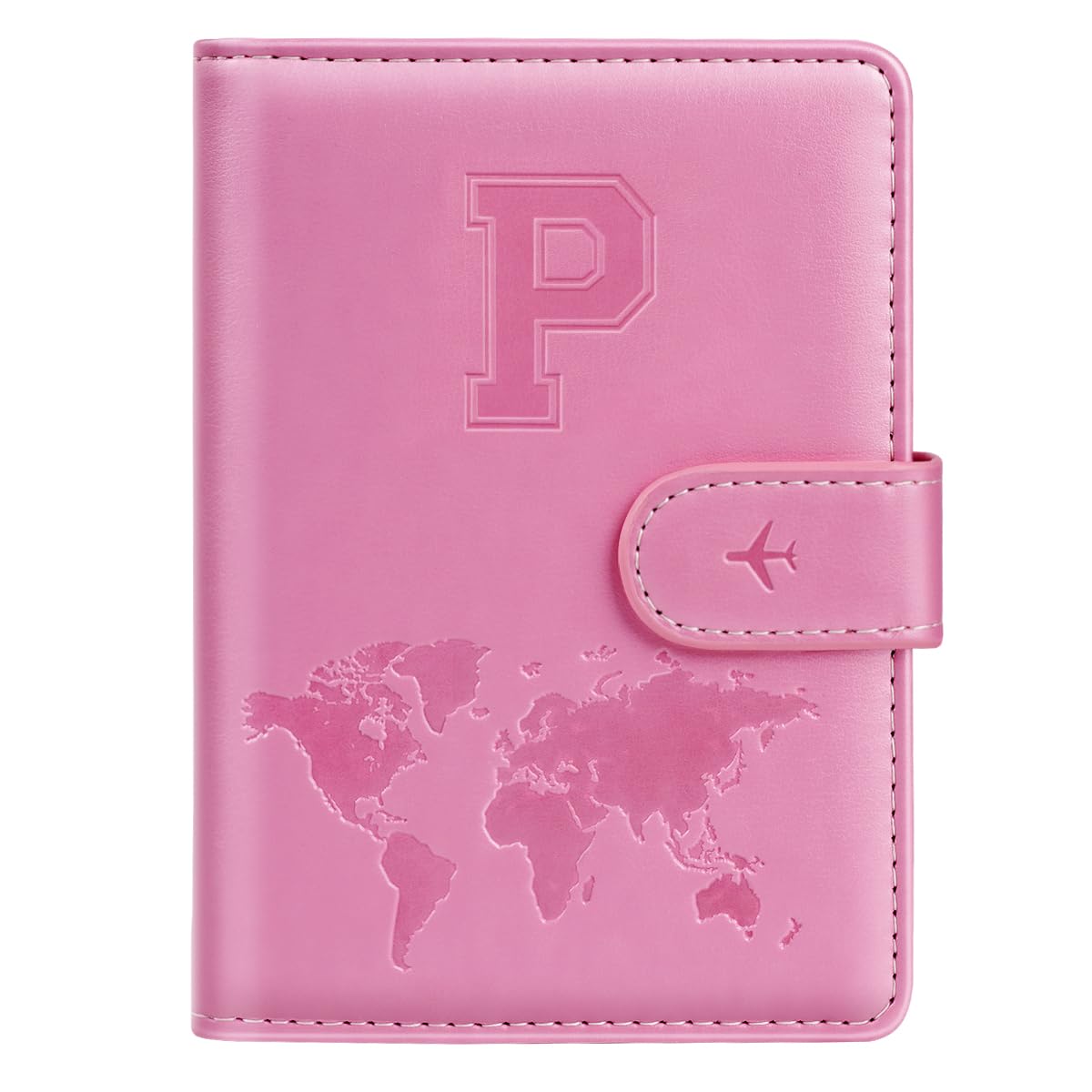 Passport Holder Cover Initial Letter A-Z Travel Wallet Personalized