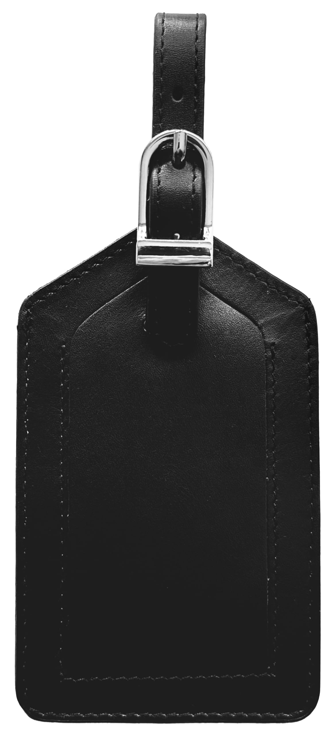 Emerald Green Genuine Top Grain Leather Luggage Tag