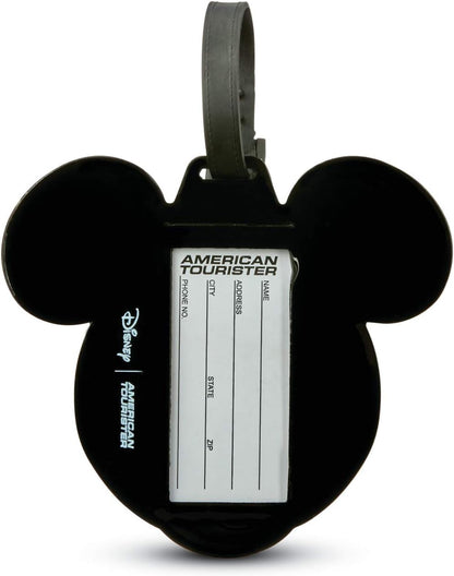 American Tourister Disney Luggage Tag, Mickey Mouse Head, One Size