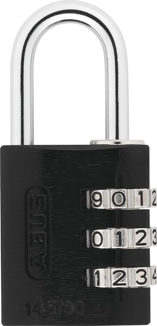 ABUS 145/30 Non-TSA Combination Lock for Hard Cases, Luggage, Resettable
