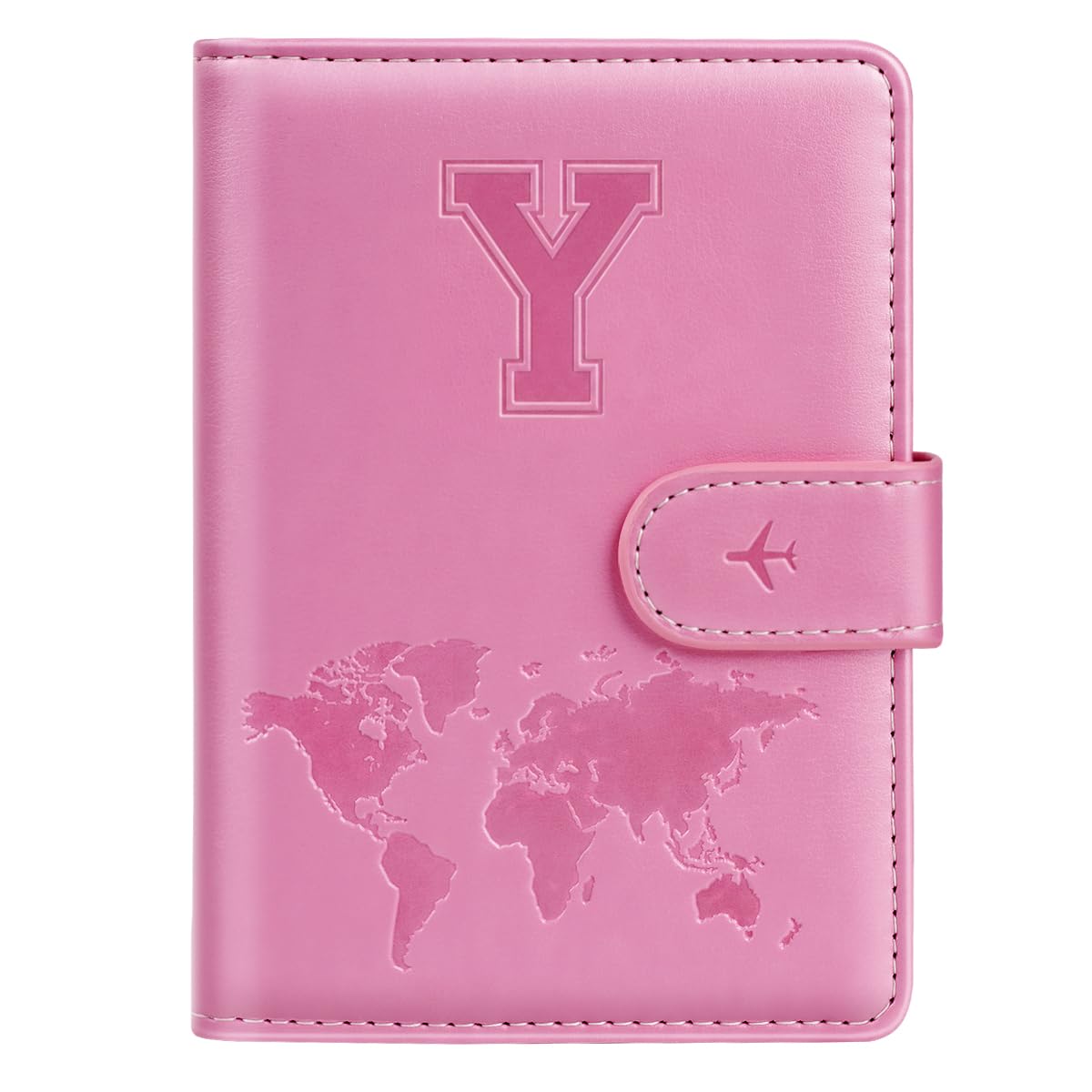 Passport Holder Cover Initial Letter A-Z Travel Wallet Personalized