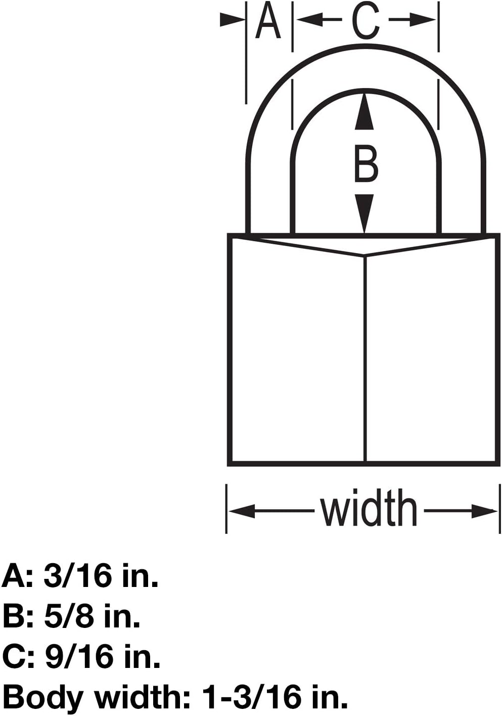 Master Lock Outdoor Padlock Weather-Resistant Keyed Alike Lock 4-Pack 131Q