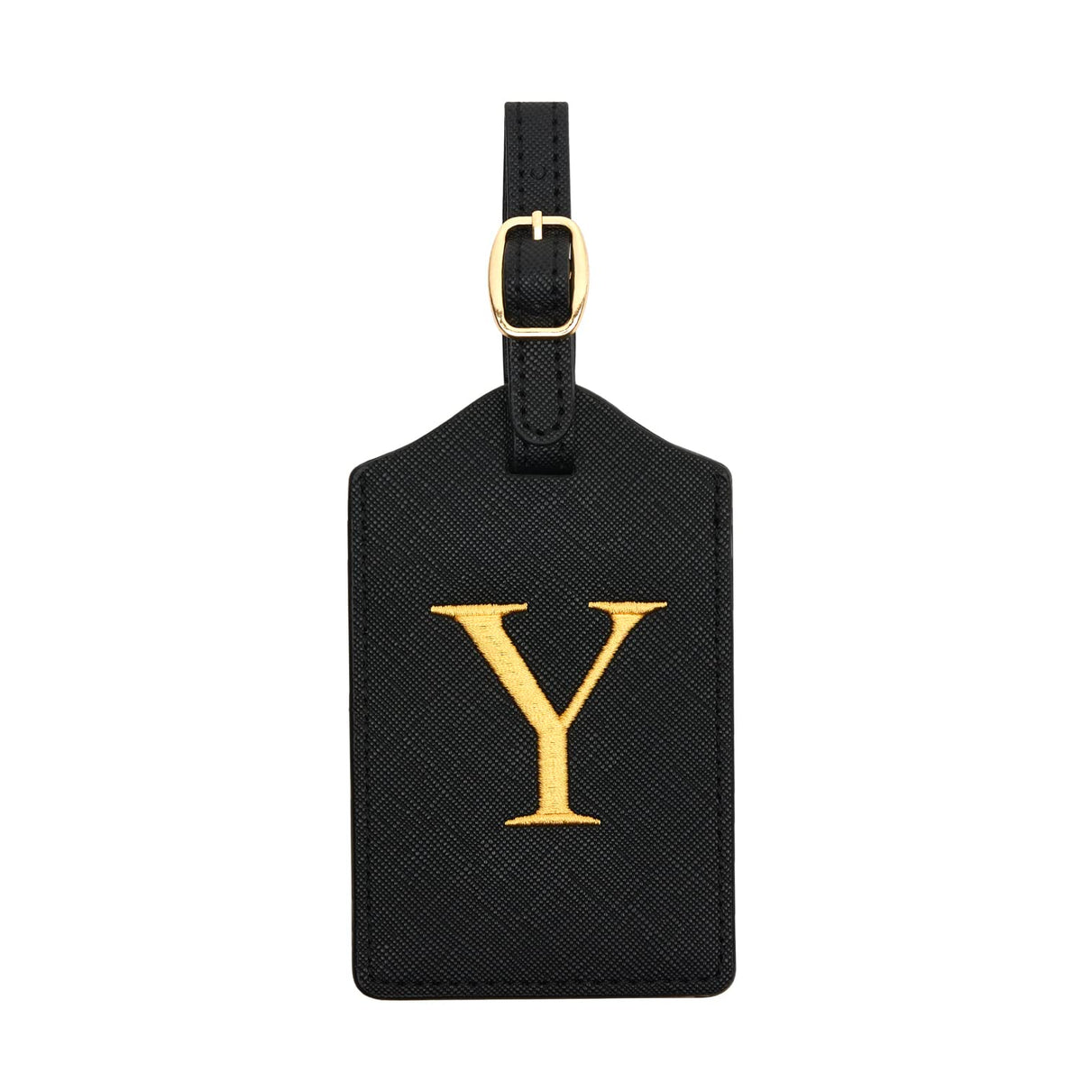 Luggage Tag PU Leather for Suitcase Baggage Handbag Travel Bag Label Suitcase Tag Suitcase Label Tag w. Name Card & Privacy Cover (E)