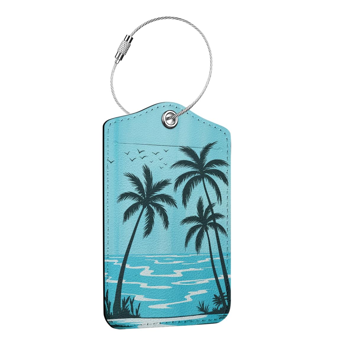 Funny Luggage Tag, Quotes Suitcase Tags with Privacy Flap Metal Loop