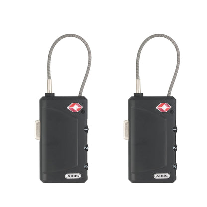ABUS 148TSA/30 TSA Cable Combination Lock for Hard Cases, Luggage