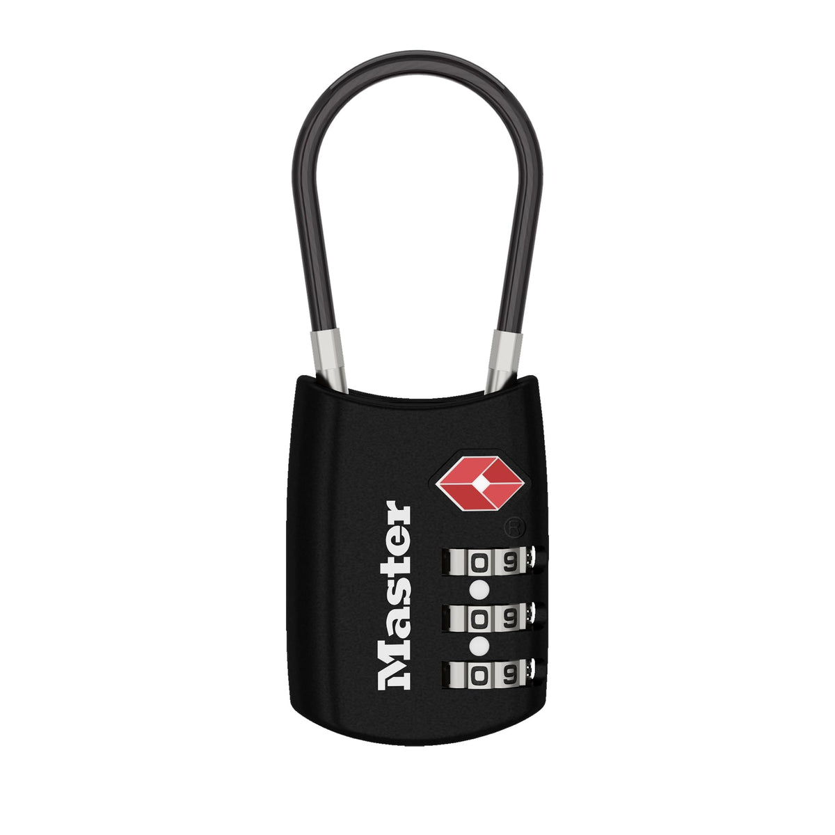 Master Lock TSA Approved Combination Luggage Lock, Assorted, 4688EC4