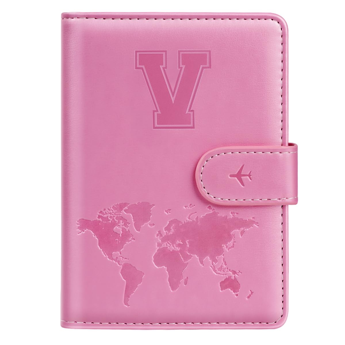 Passport Holder Cover Initial Letter A-Z Travel Wallet Personalized