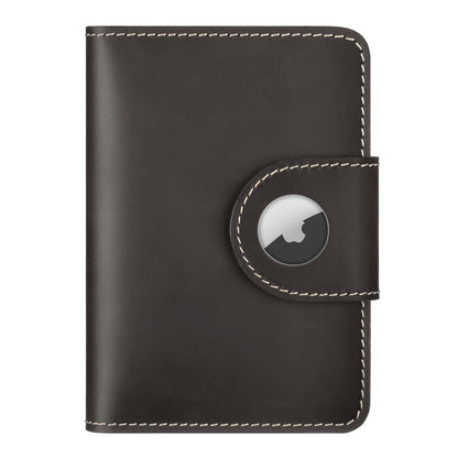 Genuine Leather Passport Holder for Men, Passport Travel Wallet with Credit Card Slot and Boarding Pass Slot Combo, Passport Wallet Case Book Travel Document Holder Cover Accessories