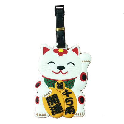 Tapp C. Travel Luggage Name Tag - Happy Face Flower