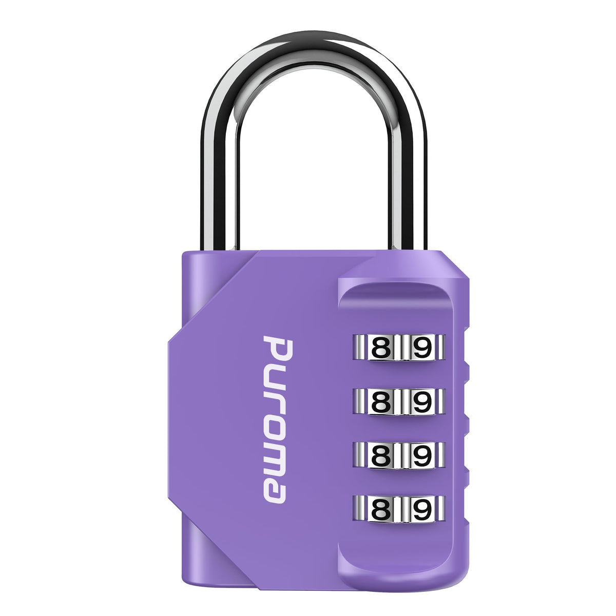 Puroma 2 Pack Combination Lock Locker 4 Digits Combo Padlock Gym Pink