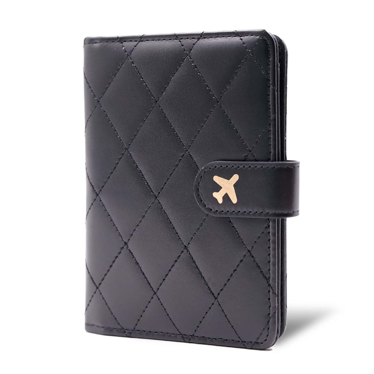 Melsbrinna Premium Leather Passport Holder Covers Case, Waterproof Rfid Blocking Travel Wallet Passport Holder with Pen Holder, Cute Passport Book for Women/Men