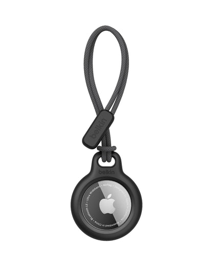 Belkin Apple AirTag Holder Keychain with Key Ring, Scratch-Resistant